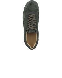 dunkelgrüne Wildleder niedrige Sneakers von Filling Pieces