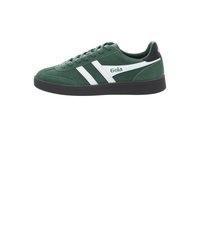 dunkelgrüne Wildleder niedrige Sneakers von Gola