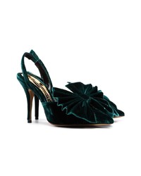 dunkelgrüne Wildleder Pumps von Alexandre Vauthier