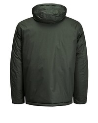 dunkelgrüne Windjacke von Jack & Jones