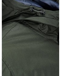 dunkelgrüne Windjacke von Jack & Jones