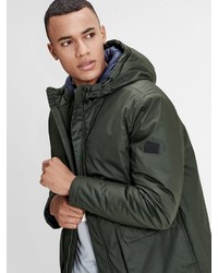 dunkelgrüne Windjacke von Jack & Jones