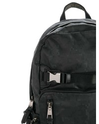 dunkelgrüner Camouflage Rucksack von Makavelic