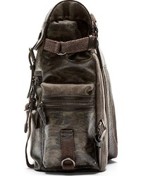 dunkelgrüner Camouflage Rucksack von Dolce & Gabbana