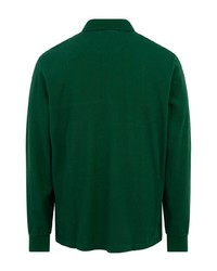 dunkelgrüner horizontal gestreifter Polo Pullover von Supreme