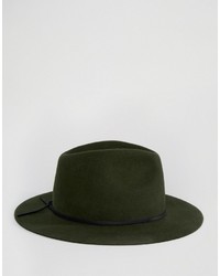 dunkelgrüner Hut von Brixton