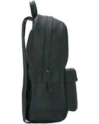 dunkelgrüner Leder Rucksack von Pb 0110