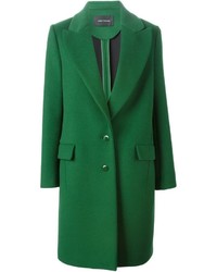 dunkelgrüner Mantel von Cédric Charlier