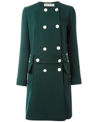 dunkelgrüner Mantel von Marni