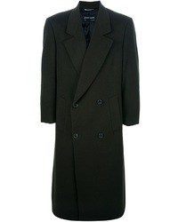 dunkelgrüner Mantel von Pierre Cardin