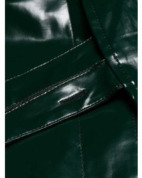 dunkelgrüner Mantel von MM6 MAISON MARGIELA