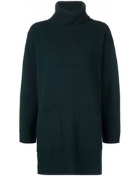 dunkelgrüner Oversize Pullover von Proenza Schouler