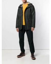 dunkelgrüner Parka von Barbour