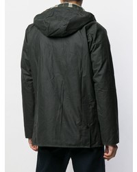 dunkelgrüner Parka von Barbour