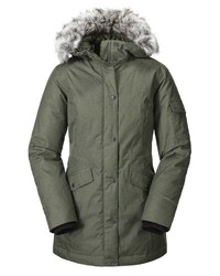 dunkelgrüner Parka von Eddie Bauer