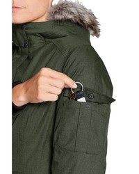 dunkelgrüner Parka von Eddie Bauer