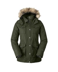 dunkelgrüner Parka von Eddie Bauer