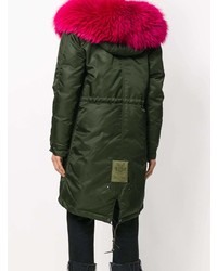 dunkelgrüner Parka von Mr & Mrs Italy