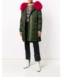 dunkelgrüner Parka von Mr & Mrs Italy