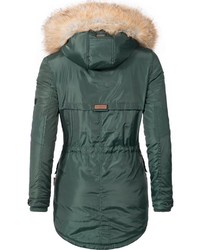 dunkelgrüner Parka von Marikoo