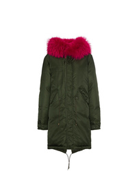 dunkelgrüner Parka von Mr & Mrs Italy