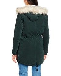 dunkelgrüner Parka von Only