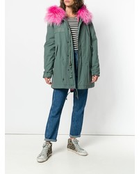 dunkelgrüner Parka von Mr & Mrs Italy