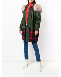 dunkelgrüner Parka von Mr & Mrs Italy