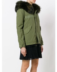 dunkelgrüner Parka von Mr & Mrs Italy