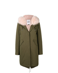 dunkelgrüner Parka von Yves Salomon Army