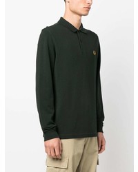 dunkelgrüner Polo Pullover von Fred Perry