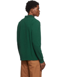 dunkelgrüner Polo Pullover von Noah