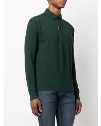 dunkelgrüner Polo Pullover von Etro