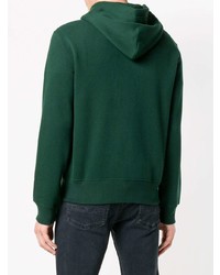 dunkelgrüner Pullover mit einem Kapuze von Polo Ralph Lauren