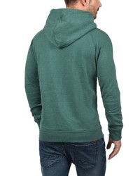 dunkelgrüner Pullover mit einem Kapuze von BLEND