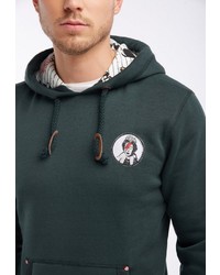 dunkelgrüner Pullover mit einem Kapuze von Homebase