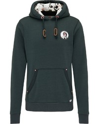 dunkelgrüner Pullover mit einem Kapuze von Homebase