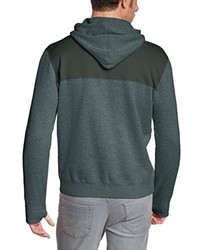 dunkelgrüner Pullover mit einem Kapuze von Hurley