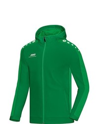 dunkelgrüner Pullover mit einem Kapuze von Jako