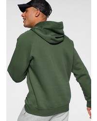dunkelgrüner Pullover mit einem Kapuze von Nike Sportswear