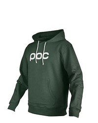 dunkelgrüner Pullover mit einem Kapuze von POC