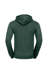 dunkelgrüner Pullover mit einem Kapuze von Russell