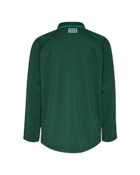 dunkelgrüner Pullover mit einem Reißverschluß von LEGO® Wear