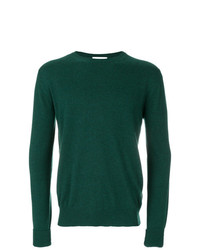 dunkelgrüner Pullover mit einem Rundhalsausschnitt von Ballantyne