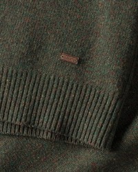 dunkelgrüner Pullover mit einem Rundhalsausschnitt von Dubarry