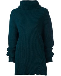 dunkelgrüner Pullover von Ann Demeulemeester