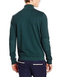 dunkelgrüner Pullover von CALAMAR MENSWEAR