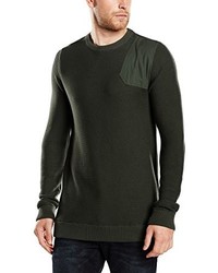 dunkelgrüner Pullover von edc by Esprit