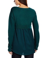 dunkelgrüner Pullover von Fransa