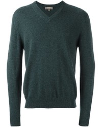 dunkelgrüner Pullover von N.Peal